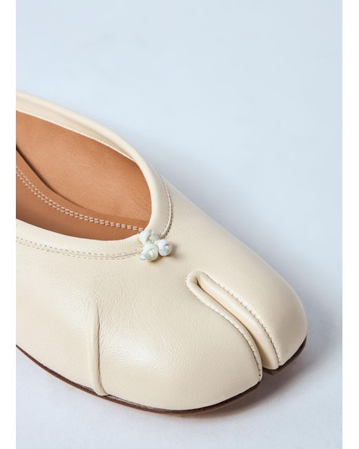 Maison Margiela Blue Tabi Ballerina Mules
