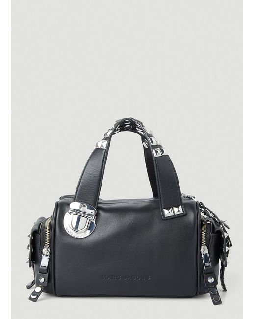 Marc Jacobs Leather Satchel Shoulder Bag in Black Lyst