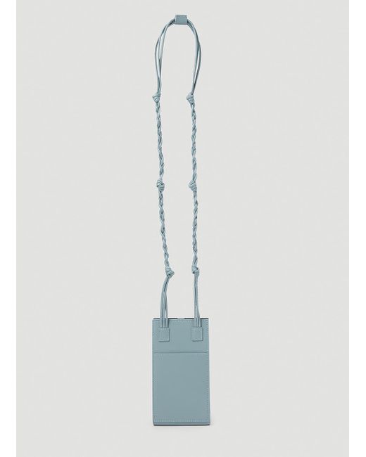 Jil Sander Tangle Phone Pouch in Blue for Men | Lyst Canada