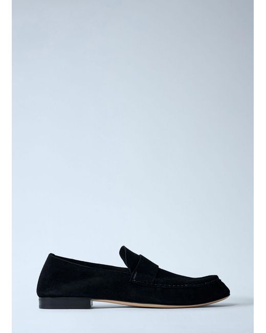 The Row White Suede Loafers for men