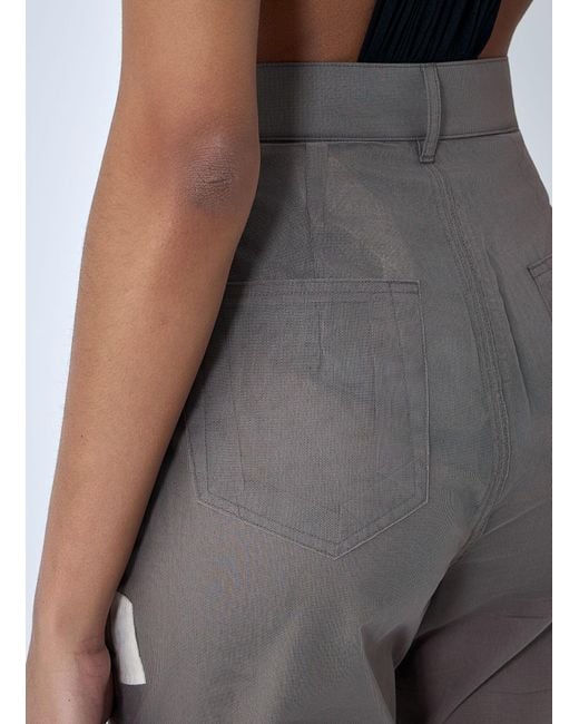 Rick Owens Gray Bolan Pants