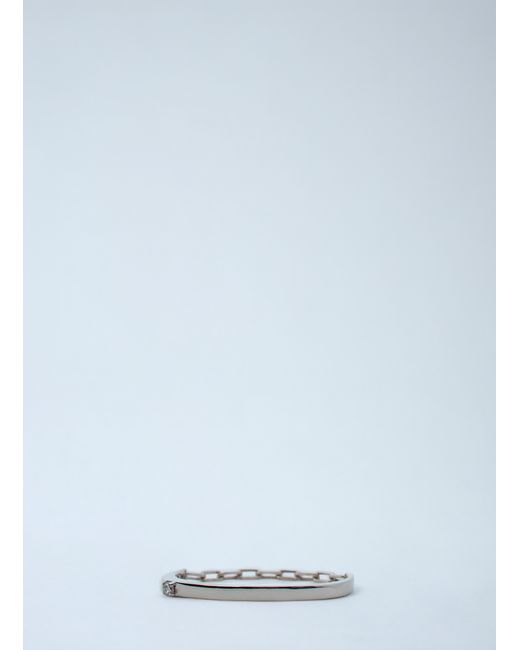 Totême Blue Diamond Chain Ring