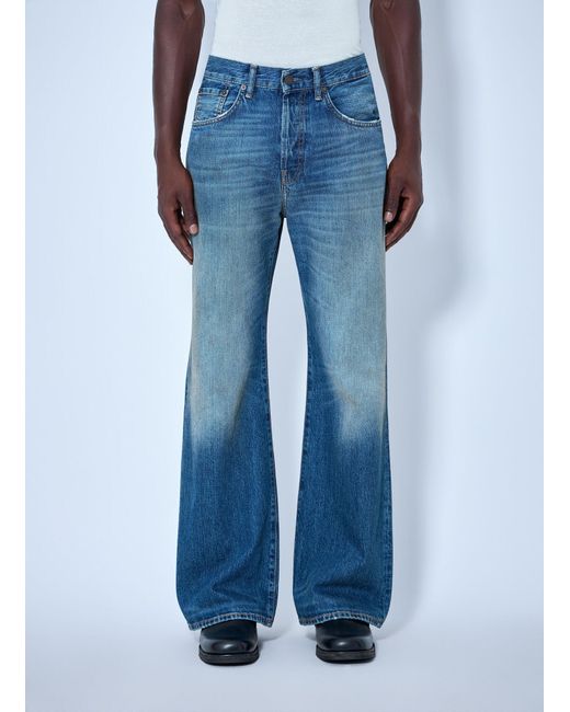 Acne Blue 2021M Regular Fit Jeans for men
