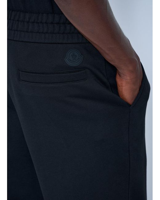 Moncler Blue Elasticated Waistband Joggers for men