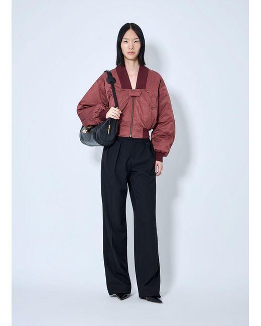 Chloé Red Bomber Jacket