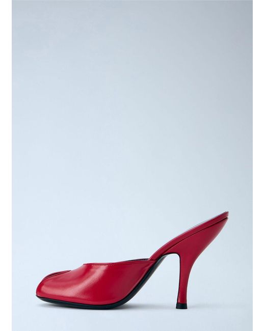 Jude Red Date Mules