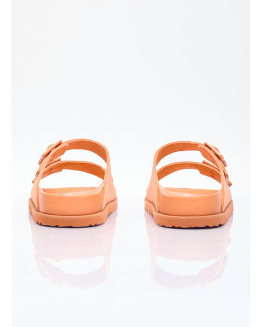 Birkenstock 1774 Orange Arizona Cazador Sandals for men