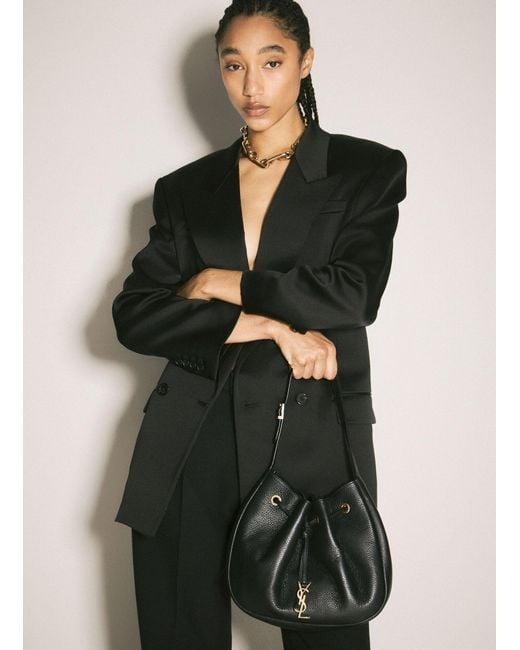 Saint Laurent Paris Vii Small Flat Hobo Shoulder Bag | Lyst Canada Saint Laurent Paris Vii Small Flat Hobo Shoulder Bag | Lyst Canada