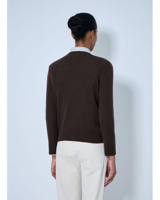 The Row Black Ovidia Cardigan