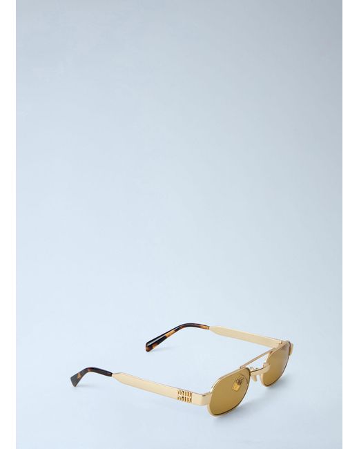 Miu Miu Blue 0Mu B52S Sunglasses