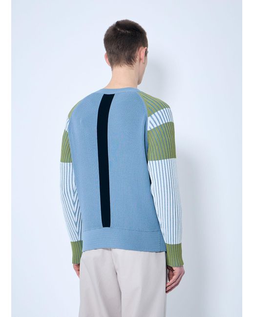 Kiko Kostadinov Blue Inex Cardigan for men