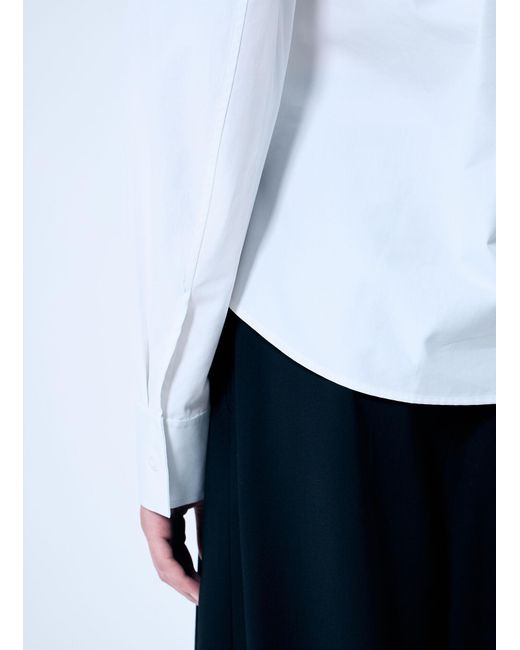 Alexander Wang White Deconstructed Button-Down Shirt