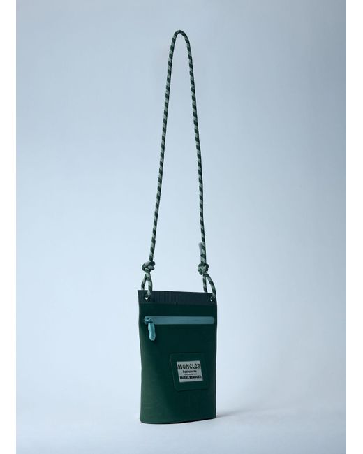 MONCLER X SALEHE BEMBURY Blue Amoeba Crossbody Pouch for men