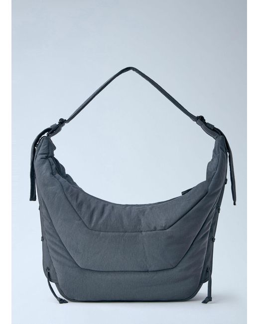 Lemaire Blue Large Soft Game Bag for men