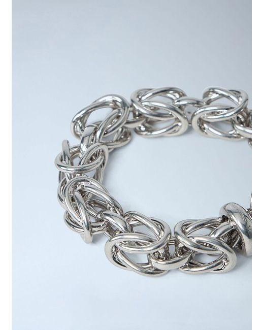 Totême Blue Byzantine Link Chain Bracelet