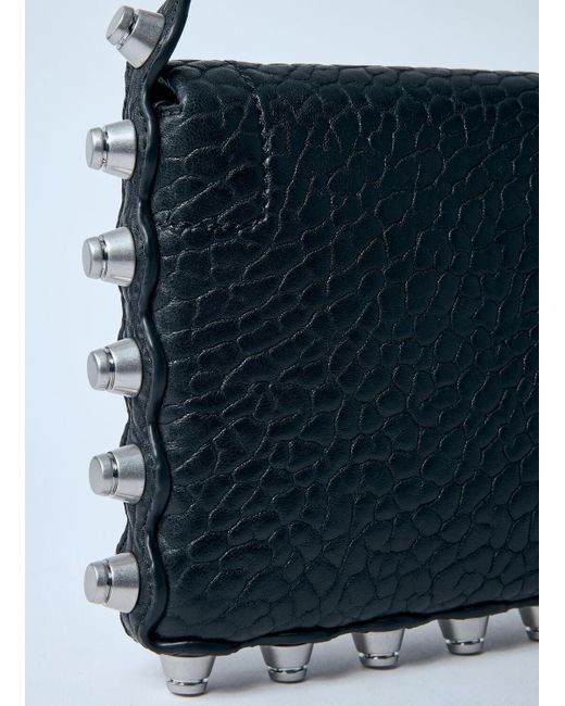 Alexander Wang Blue Roz Flap Shoulder Bag
