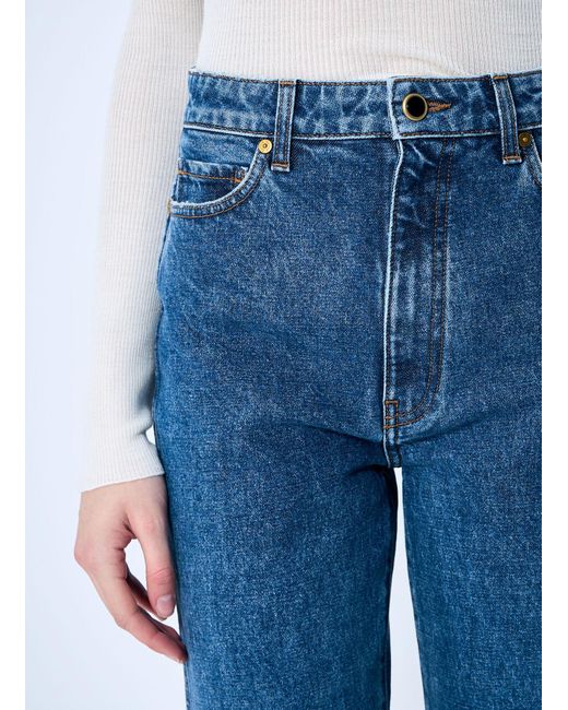 Khaite Blue Danielle Jeans
