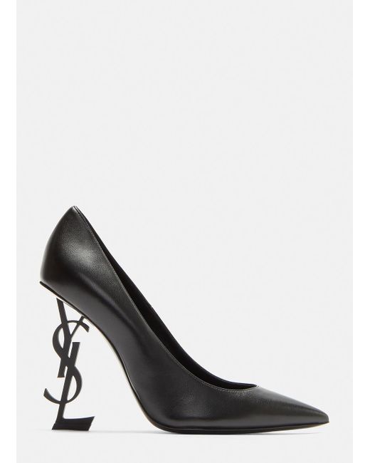 saint laurent logo pumps