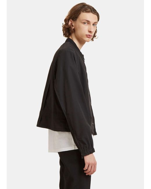 Aiezen Men's Bomber Jacket In Black for men