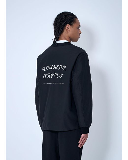 Moncler X Fragment Hiroshi Fujiwara Blue Anise Bomber Jacket for men