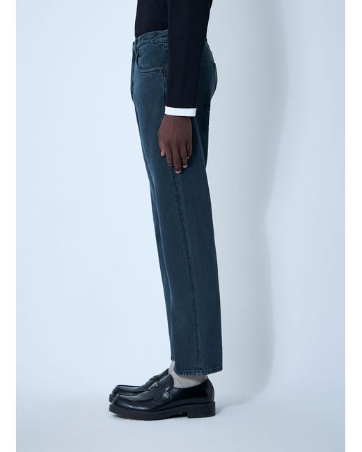 Prada Blue Over-Dyed Jeans for men