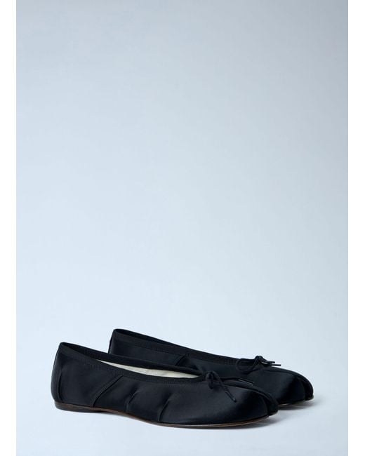 Maison Margiela Black Tabi Ballerina Shoes
