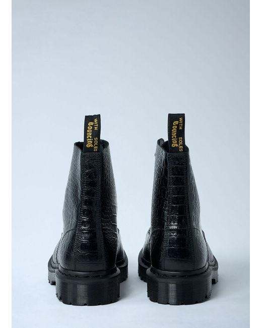 Dr. Martens Blue 1490 Pascal Steel Toe Boots