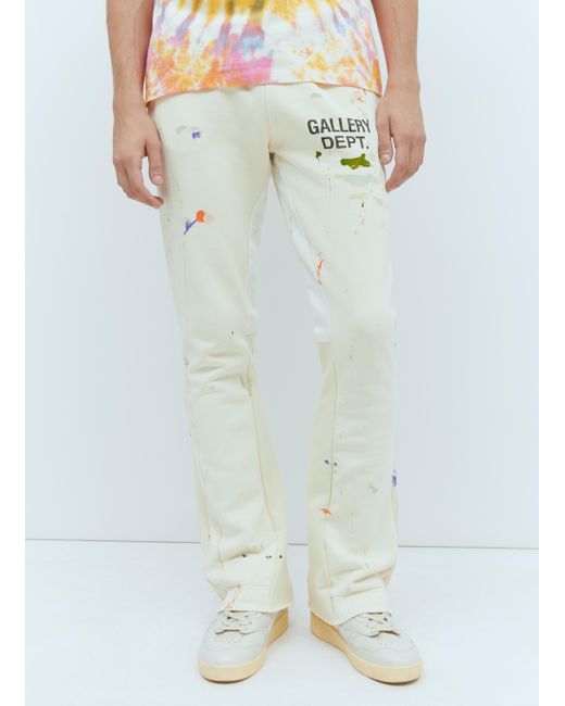 GALLERY DEPT. Blue Gd Painted Flare Track Pants for men