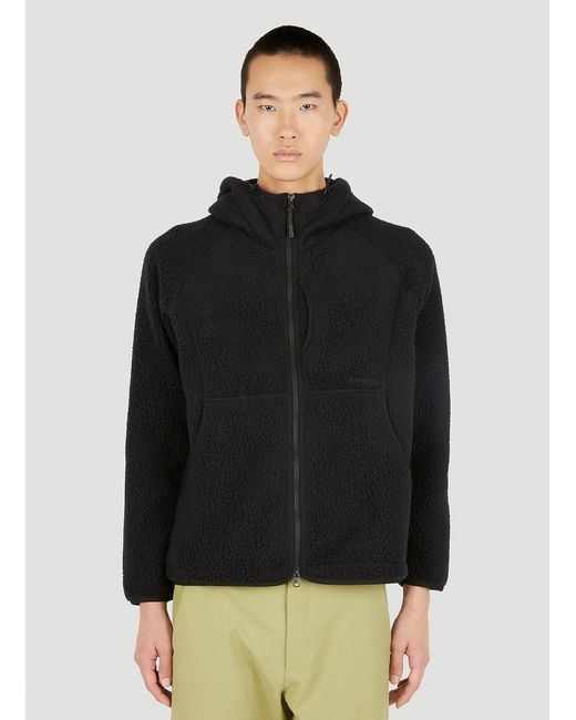 Snow Peak Thermal Boa Fleece Jacket in Black for Men | Lyst