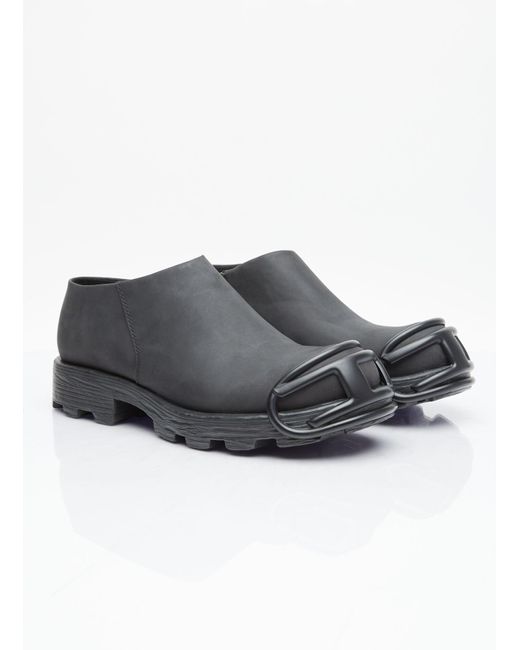 DIESEL Gray D-Hammer Ab D Boots for men