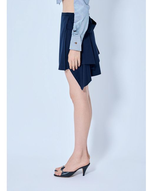 Vivienne Westwood Blue Meghan Kilt
