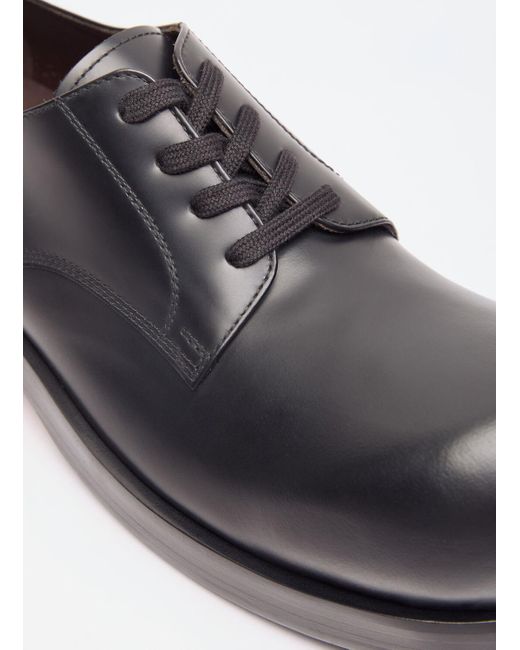Bottega Veneta Brown Leather Helium Lace-up Shoes for men