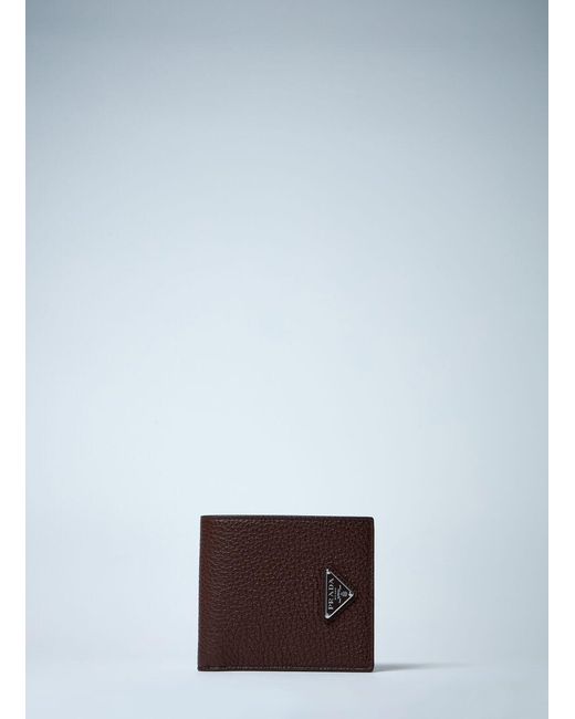 Prada Blue Bi-Fold Wallet for men