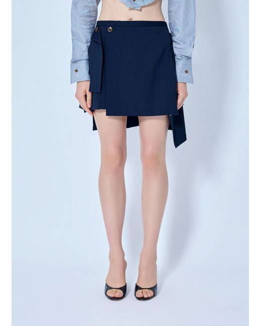 Vivienne Westwood Blue Meghan Kilt