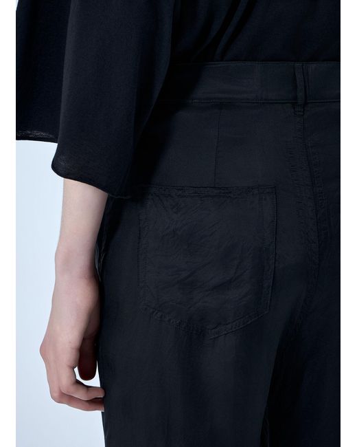 Rick Owens Blue Flared Trousers for men
