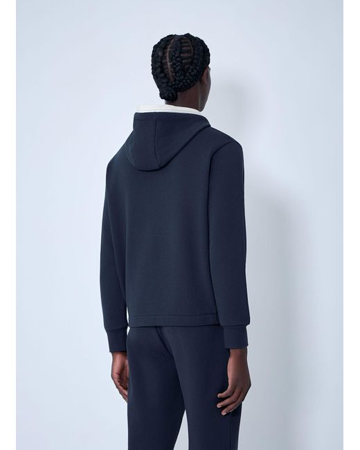 Moncler Blue Zip-up Cardigan for men