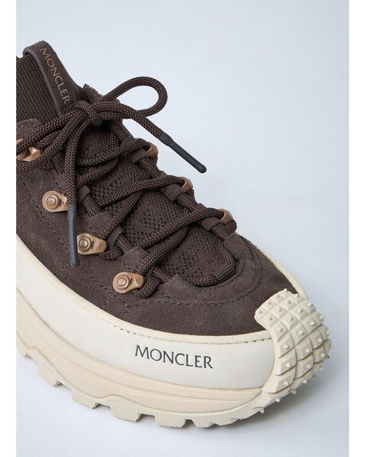 Moncler White Trailgrip Lite3 Sneakers