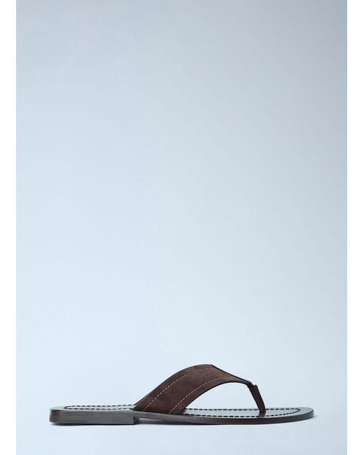 The Row Blue Dan Flip Flop for men