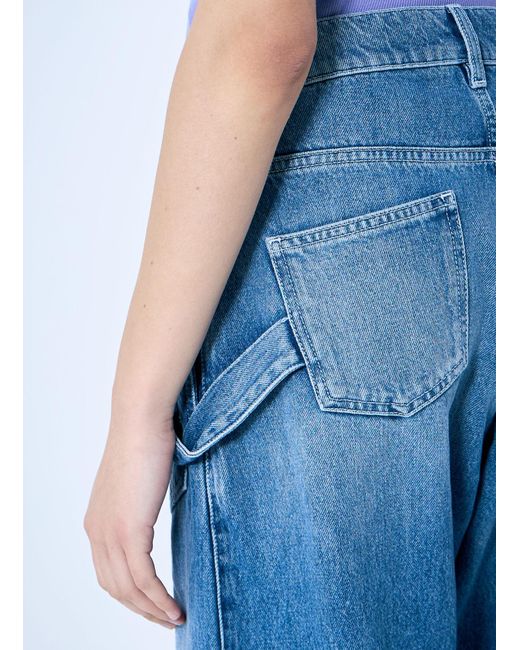 J.W. Anderson Blue Jw Anderson Twisted Workwear Jeans