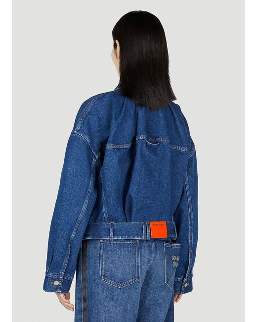MERYLL ROGGE Blue Denim Jacket