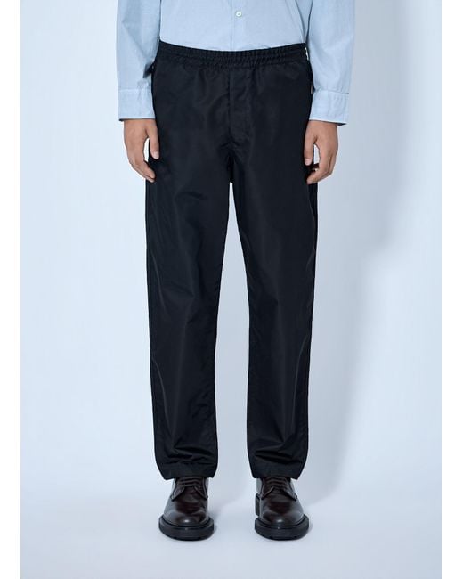 Prada Blue Elasticated Waist Trousers for men