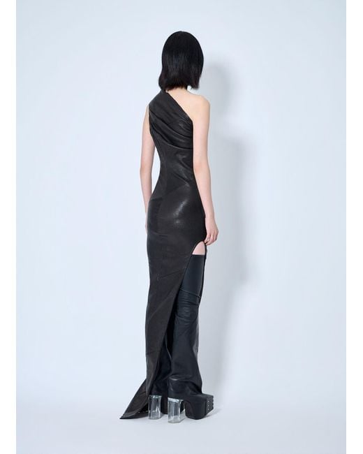 Rick Owens Blue Athena Gown