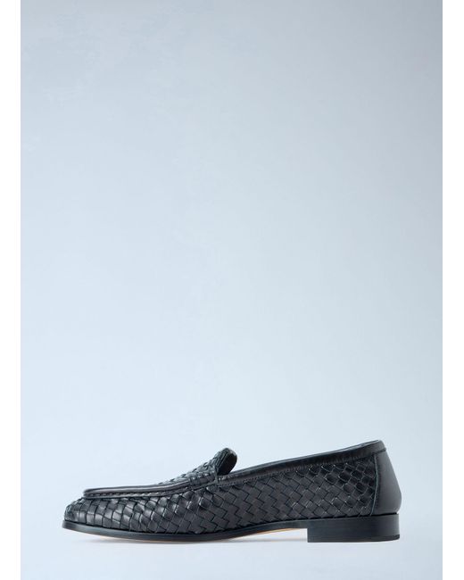 Bottega Veneta Brown Silenzio Loafers for men