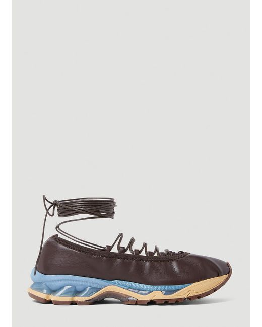 Kiko Kostadinov White Ballet Hybrid Shoes