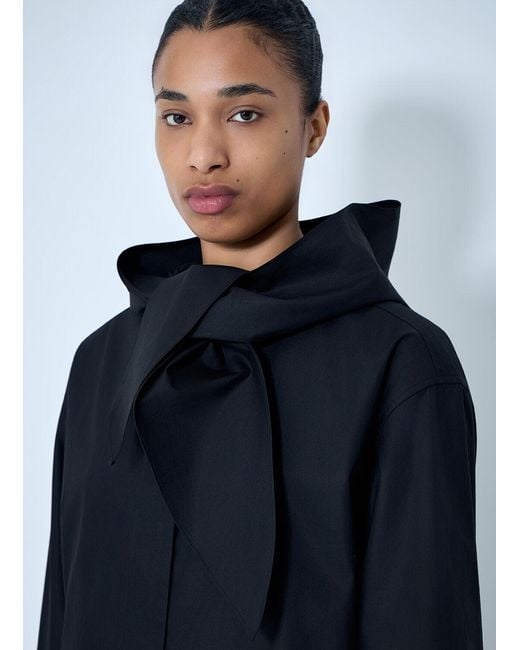 Totême Blue Technical Scarf Jacket