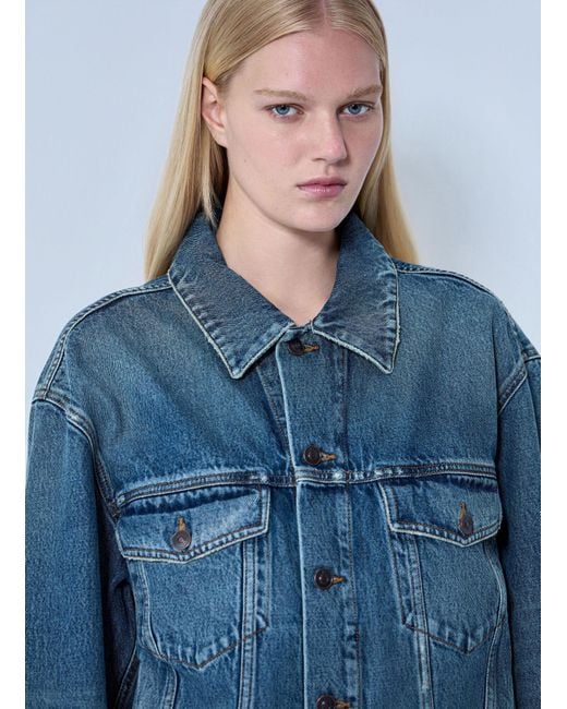 Balenciaga Blue Kick Jacket