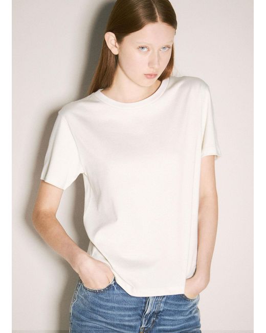 Saint Laurent Natural Classic T-Shirt