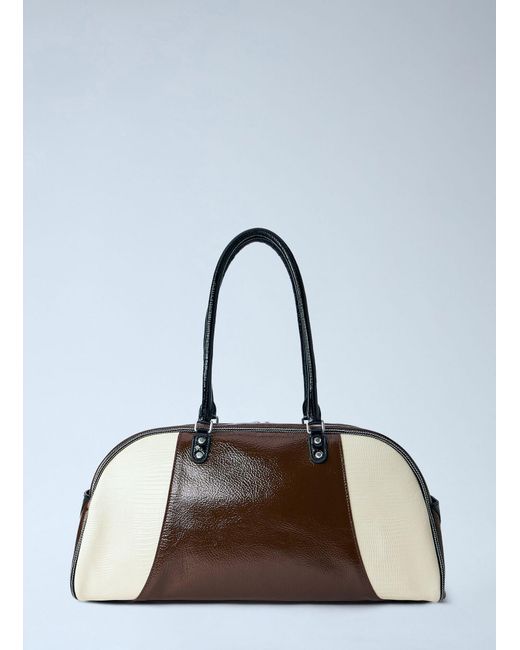 Y-3 X WB Brown Bowling Bag