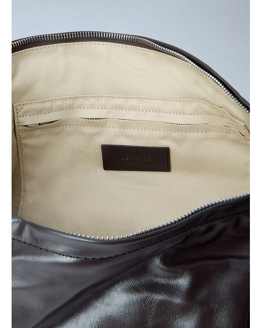 Lemaire Gray Large Soft Croissant Bag