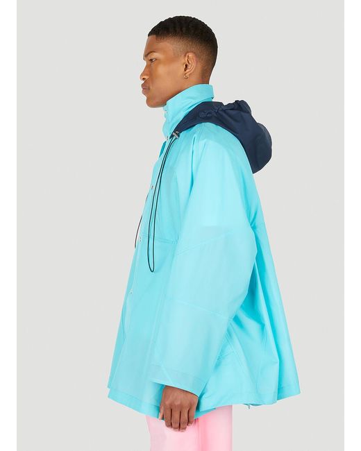 BOTTER Blue Triangle Umbrella Raincoat